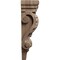 Ekena Millwork 3"W x 1 3/4"D x 6"H Extra Small Acanthus Pilaster Wood Corbel, Walnut CORW03X02X06PAWA - alternate 2